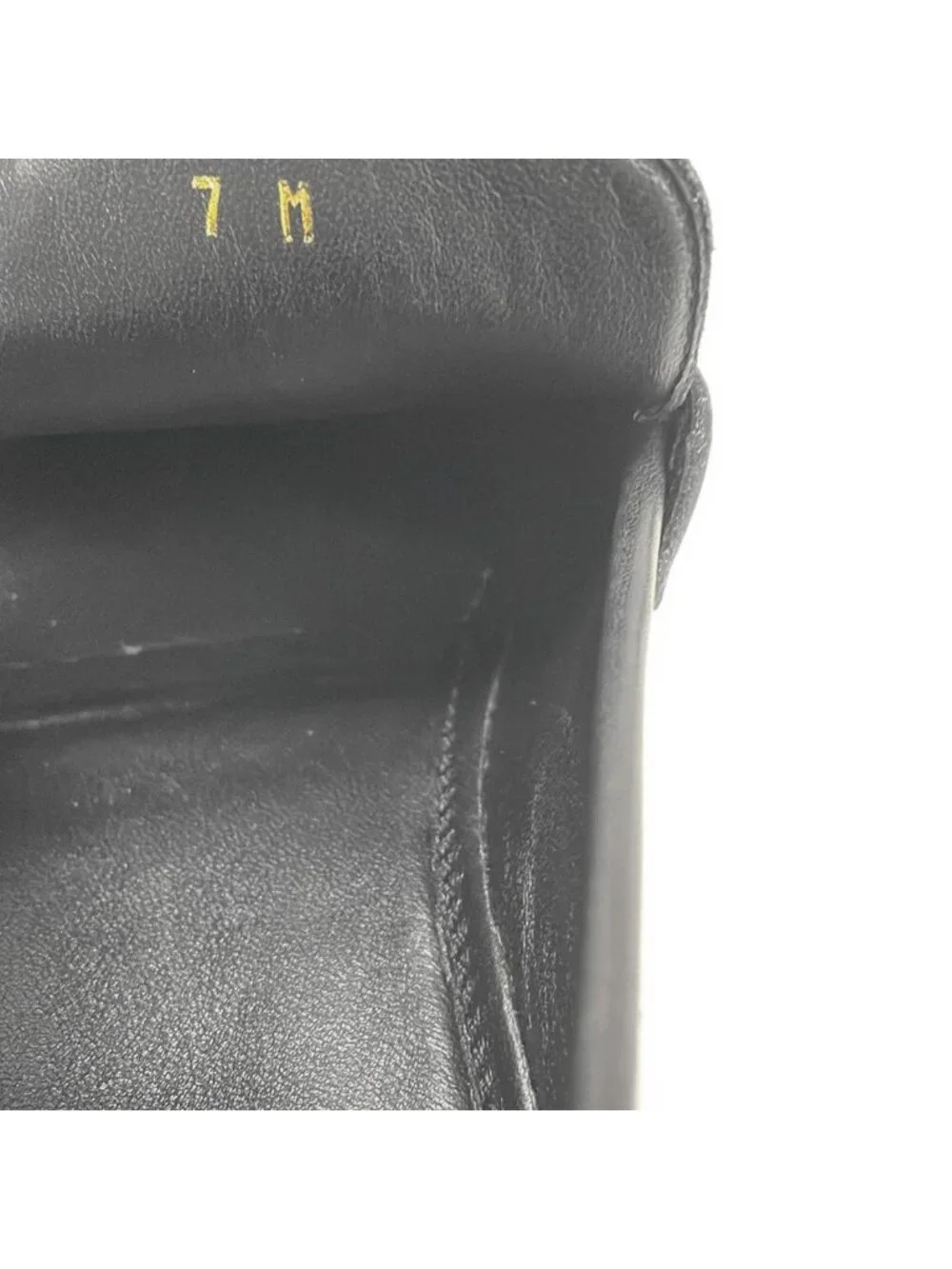 Louis Vuitton Loafers 7 Black Leather
